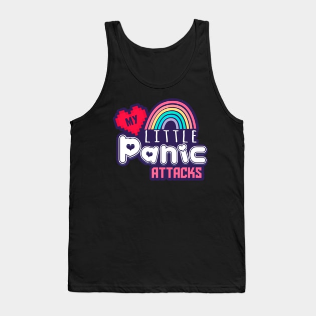 My little Panic attacks Tank Top by ExprEssie